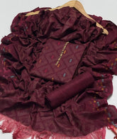 Jaquard Khaadi Khaddar 3 Piece